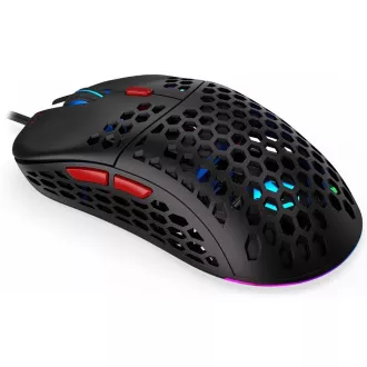 ENDORFY Gaming miš LIX Plus, USB, ARGB, crni