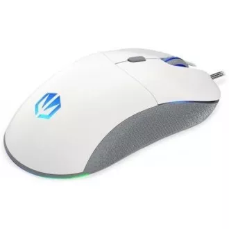 ENDORFY Gaming miš GEM Plus Onyx White, USB, ARGB, bijeli