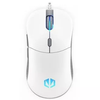 ENDORFY Gaming miš GEM Plus Onyx White, USB, ARGB, bijeli