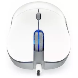 ENDORFY Gaming miš GEM Plus Onyx White, USB, ARGB, bijeli