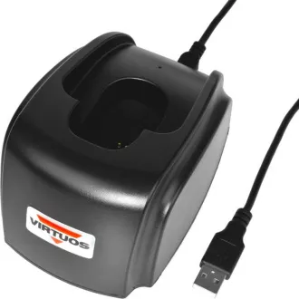Virtuos CCD čitač Virtuos HW-311A, bežični, USB baza, crni
