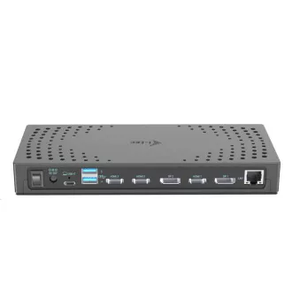 i-tec USB 3.0 / USB-C / Thunderbolt, 3x 4K priključna stanica Gen 2 + PD 100 W
