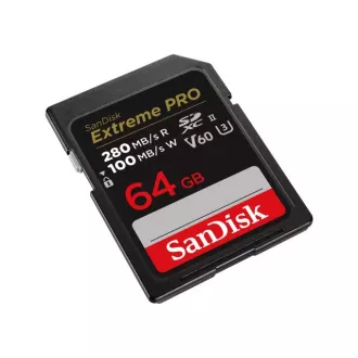 SanDisk SDXC kartica 64 GB Extreme PRO (280 MB/s klasa 10, UHS-II V60)