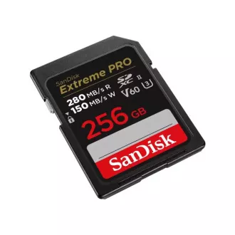SanDisk SDXC kartica 256 GB Extreme PRO (280 MB/s klasa 10, UHS-II V60)