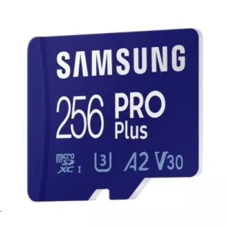 Samsung micro SDXC kartica 256GB PRO Plus + SD adapter Samsung micro SDXC kartica 256GB PRO Plus + SD adapter