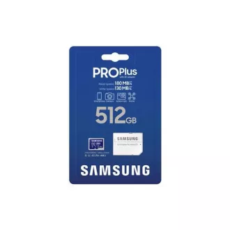 Samsung micro SDXC kartica 512GB PRO Plus + SD adapter