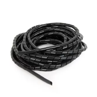 C-Tech CABLEXPERT spirala za zatezanje sajle, 12 mm, 10 m, crna C-Tech CABLEXPERT spirala za zatezanje sajle, 12 mm, 10 m, crna
