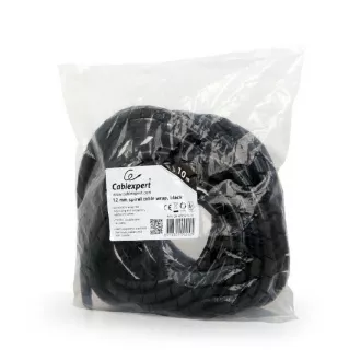 C-Tech CABLEXPERT spirala za zatezanje sajle, 12 mm, 10 m, crna C-Tech CABLEXPERT spirala za zatezanje sajle, 12 mm, 10 m, crna