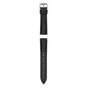 Garett Smartwatch remen 20mm, crni sa srebrnom kopčom