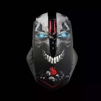 A4tech BLOODY R80 Plus, bežični gaming miš, rezolucija do 5000DPI, crni, USB, CORE 3