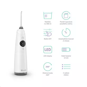 TrueLife AquaFloss Compact C300 White - sredstvo za ispiranje usne šupljine TrueLife AquaFloss Compact C300 White - sredstvo za ispiranje usne šupljine