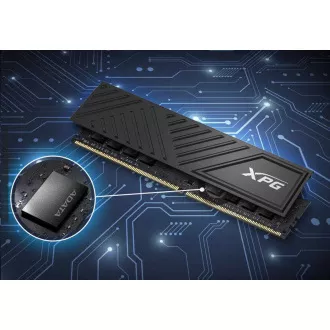 ADATA XPG DIMM DDR4 8GB 3200MHz CL16 GAMMIX D35 memorija, jednobojna kutija, crna
