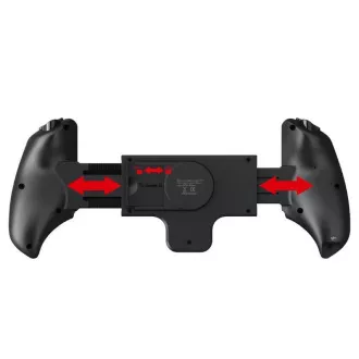 iPega PG-9023s kontroler za igre s MT/TB nosačem za Android/iOS/Nintendo Switch/Windows/PS 3, crni iPega PG-9023s kontroler za igre s MT/TB nosačem za Android/iOS/Nintendo Switch/Windows/PS 3, crni