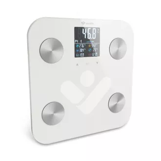 TrueLife FitScale W6 BT - bluetooth vaga za bioelektričnu impedanciju - bijela