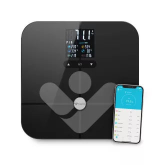 TrueLife FitScale W7 BT - bluetooth vaga za bioelektričnu impedanciju - crna TrueLife FitScale W7 BT - bluetooth vaga za bioelektričnu impedanciju - crna