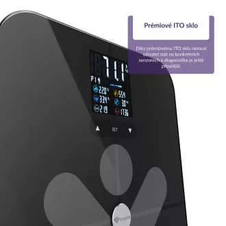 TrueLife FitScale W7 BT - bluetooth vaga za bioelektričnu impedanciju - crna TrueLife FitScale W7 BT - bluetooth vaga za bioelektričnu impedanciju - crna