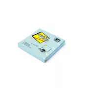 Samoljepljivi blok 75x75mm plavi 100 listova Auro