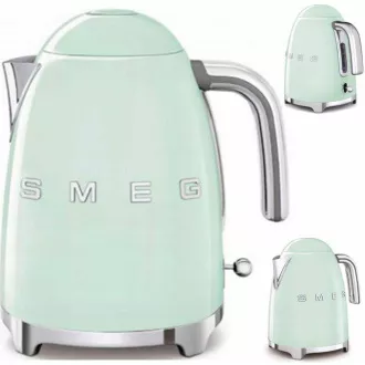 Smeg KLF03PGEU kuhalo za vodu, 1,7 L (7 šalica), 2400 W, stil 1950-ih, pastelno zelena