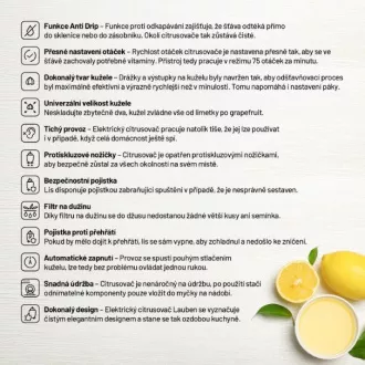 Lauben Electric Citrus Juicer 110WT - sokovnik Lauben Electric Citrus Juicer 110WT - sokovnik