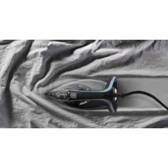 Tefal TurboPro FV5695E1 Parno glačalo, 3000 W, automatsko isključivanje, prskanje, crno/plavo Tefal TurboPro FV5695E1 Parno glačalo, 3000 W, automatsko isključivanje, prskanje, crno/plavo