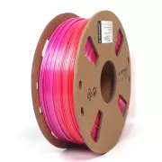 GEMBIRD Niz za ispis (filament) PLA, 1, 75 mm, 1 kg, svilena duga, crveno/ljubičasta
