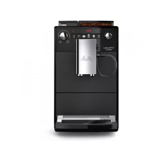 MELITTA Latticia OT Espresso aparat za kavu, 15 bara, 2 šalice odjednom, ugrađeni mlin, 5 programa mljevenja, crna