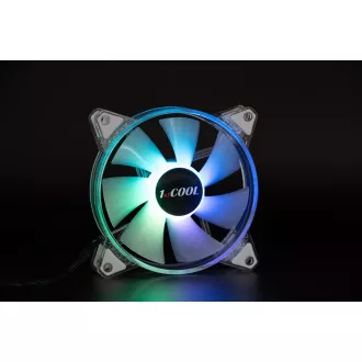 1stCOOL Ventilator AURA EVO CRYSTAL, 120mm, ARGB 1stCOOL Ventilator AURA EVO CRYSTAL, 120mm, ARGB