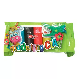 Plastelin 5 boja celofan 100g Plastelin 5 boja celofan 100g