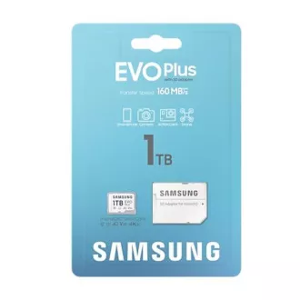 Samsung micro SDXC kartica 1 TB EVO Plus + SD adapter Samsung micro SDXC kartica 1 TB EVO Plus + SD adapter