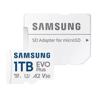Samsung micro SDXC kartica 1 TB EVO Plus + SD adapter Samsung micro SDXC kartica 1 TB EVO Plus + SD adapter