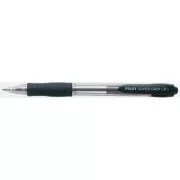 Pilot super grip kemijska olovka 0,7 mm crna / refil 2110 prozirno tijelo