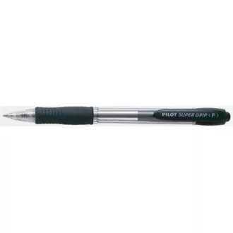 Pilot super grip kemijska olovka 0,7 mm crna / refil 2110 prozirno tijelo Pilot super grip kemijska olovka 0,7 mm crna / refil 2110 prozirno tijelo