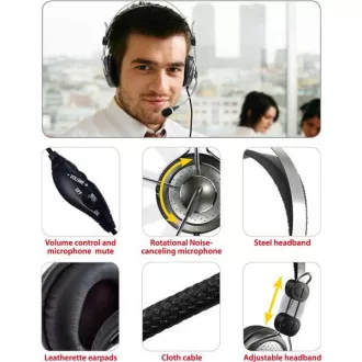 GENIUS slušalice s mikrofonom HS-04SU
