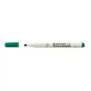 Marker Centropen 2739 za tekstil zeleni cilindrični vrh 3,5 mm