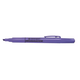Highlighter Centropen 8722 ljubičasti klinasti vrh 1-4mm
