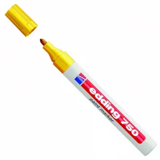 Marker Edding 750 lakiran žuti 2-4mm Marker Edding 750 lakiran žuti 2-4mm