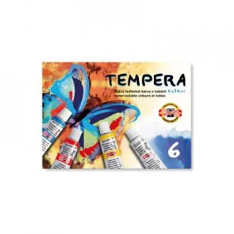 Tempera boje 6x16ml Tempera boje 6x16ml