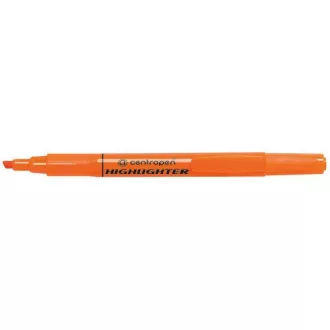 Highlighter Centropen 8722 narančasti klinasti vrh 1-4mm