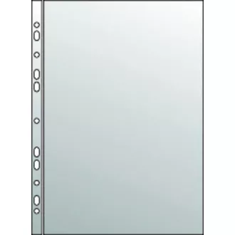 Navlaka A4 "U" europanke PP 40mic prozirna 100kom