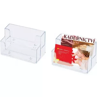 Plastični stalak za vizitke 97x58x46mm NULKO Plastični stalak za vizitke 97x58x46mm NULKO