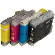 MultiPack BROTHER LC-970 + 20kom foto papir (LC970VALBP) - Tinta TonerPartner PREMIUM, black + color (crna + šarena)