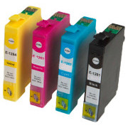 MultiPack EPSON Epson T1285 + 20kom foto papir (C13T12854010) - Tinta TonerPartner PREMIUM, black + color (crna + šarena)