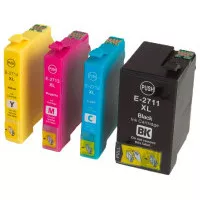 MultiPack EPSON T2711-XXL, T2715-XXL - Tinta TonerPartner PREMIUM, black + color (crna + šarena)