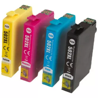 MultiPack EPSON T502-XL (C13T02W64010) - Tinta TonerPartner PREMIUM, black + color (crna + šarena)
