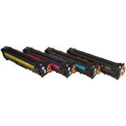 MultiPack TonerPartner toner PREMIUM za HP CB540-3A (CB540A, CB541A, CB542A, CB543A), black + color (crni + šareni)