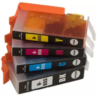 MultiPack TonerPartner tinta PREMIUM za HP 655 (CZ109AE, CZ110AE, CZ111AE, CZ112AE), black + color (crna + šarena) MultiPack TonerPartner tinta PREMIUM za HP 655 (CZ109AE, CZ110AE, CZ111AE, CZ112AE), black + color (crna + šarena)