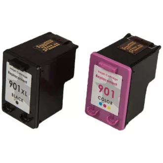 MultiPack TonerPartner tinta PREMIUM za HP 901-XL (CC654AE, CC656AE), black + color (crna + šarena) MultiPack TonerPartner tinta PREMIUM za HP 901-XL (CC654AE, CC656AE), black + color (crna + šarena)