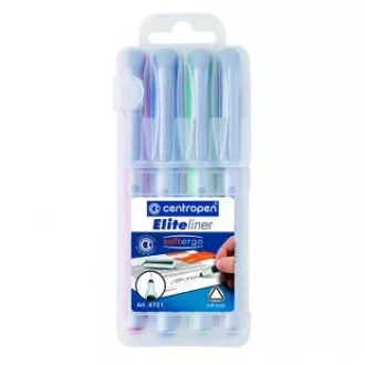 Marker Centropen 4721/4 F Elite liner 4 boje 0,3mm