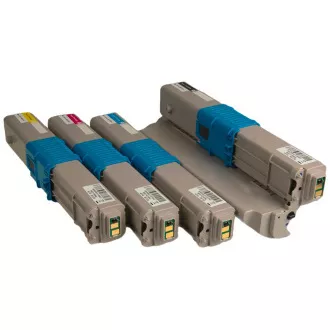 MultiPack OKI C310 (C310-BK, C310-C, C310-M, C310-Y) - Toner TonerPartner PREMIUM, black + color (crni + šareni)