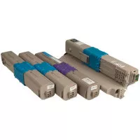 MultiPack OKI C301 (C301-BK, C301-C, C301-M, C301-Y) - Toner TonerPartner PREMIUM, black + color (crni + šareni)